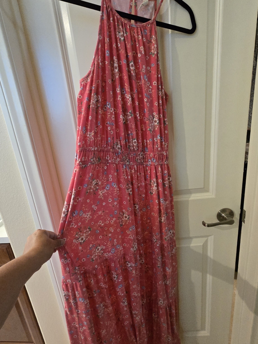 Kingston Pink Floral Maxi Dress